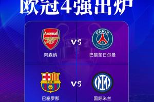 开云体育登录-机构预测欧冠决赛对阵概率：阿森纳vs国米26%，阿森纳vs巴萨25%