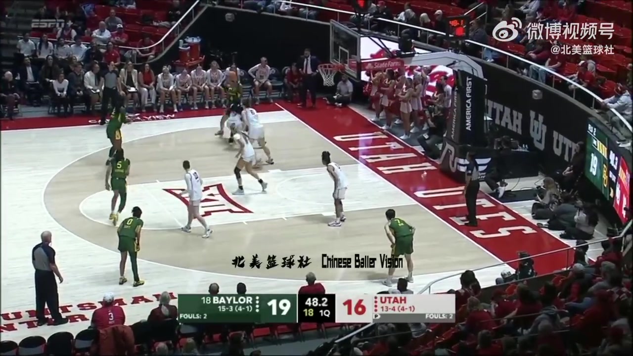 NCAA常规赛-邓雨婷8投4中&amp;三分3中1 得到9分1助攻