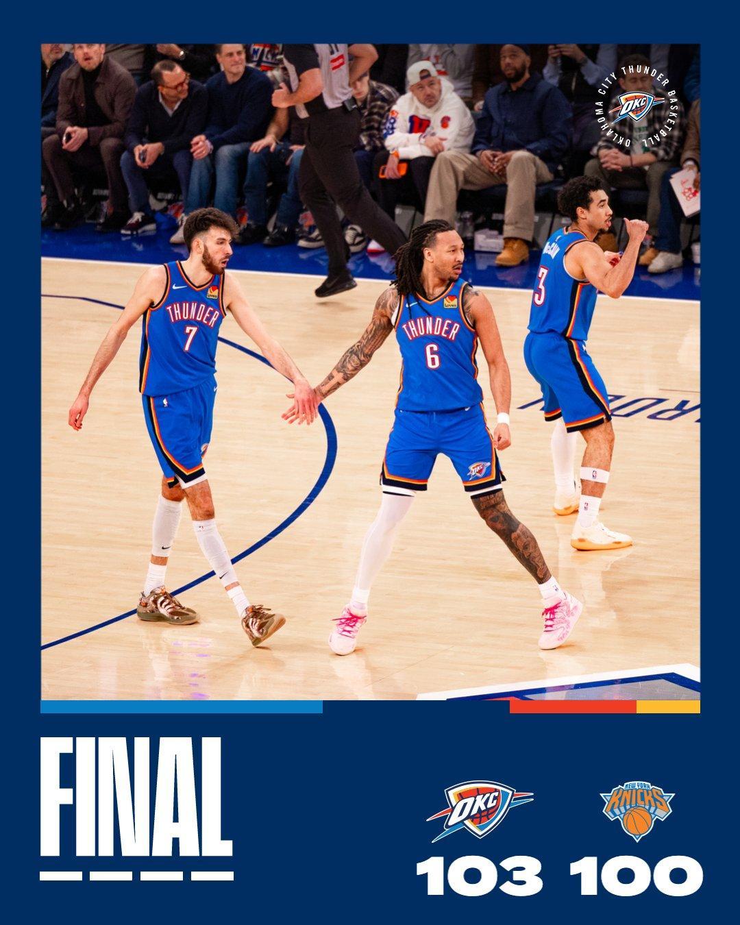 开云体育-亚历山大26+8创NBA第2神迹，雷霆4连胜！霍姆格伦28+8创两大纪录