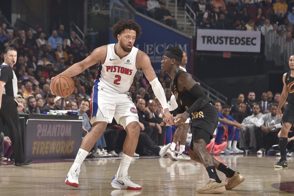 开云体育-丢联盟第一！哈登18+6+7活塞惜败骑士 阿伦伤退坎宁安16中4